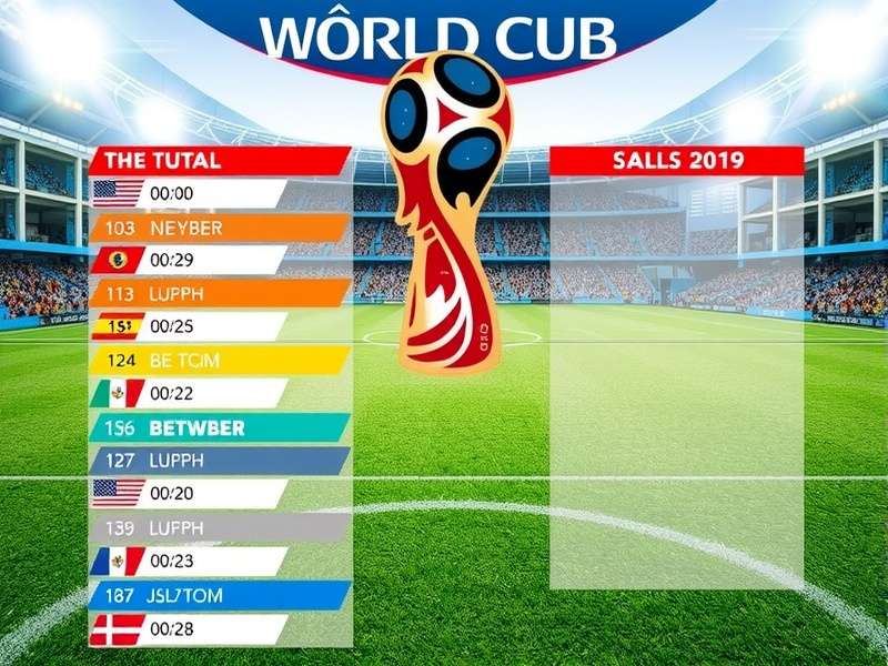 Fans celebrating at a World Cup viewing party with flags and team jerseys