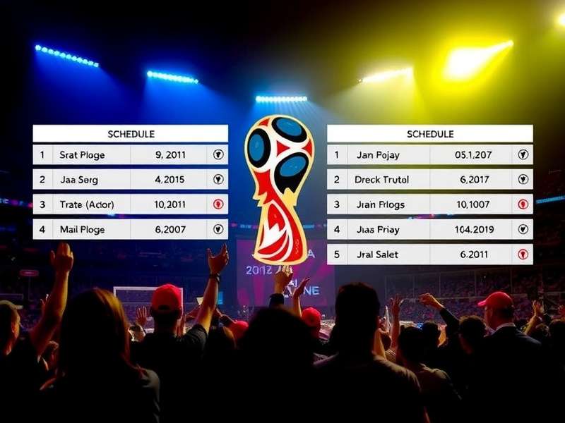 USA TV broadcast crew filming a World Cup match