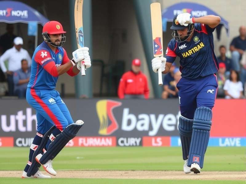 Nepal national cricket team celebrating a wicket in T20 World Cup