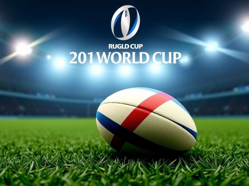 Group of fans in India cheering while watching Rugby World Cup on a large TV