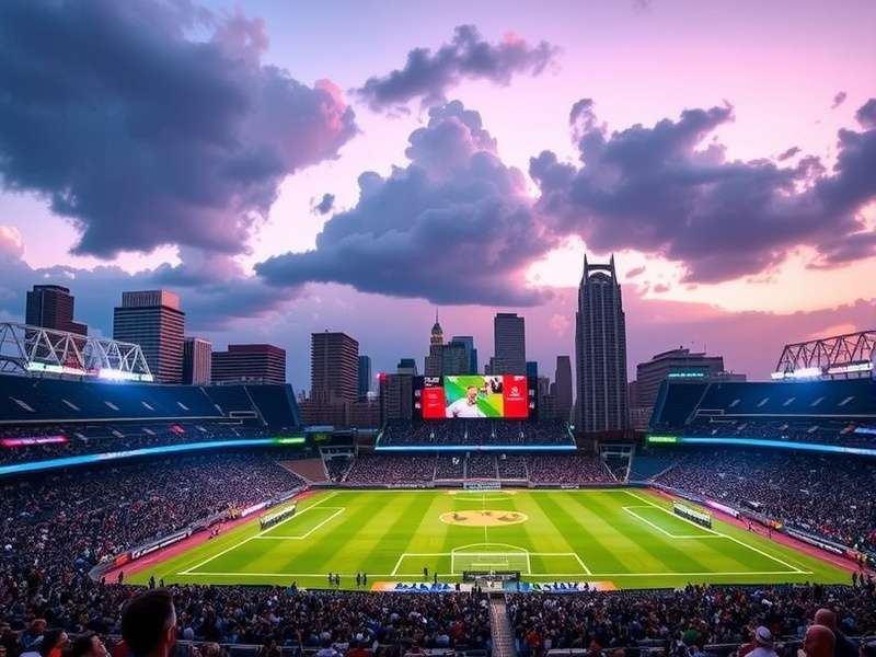 Boston sports bar showing World Cup match with enthusiastic fans
