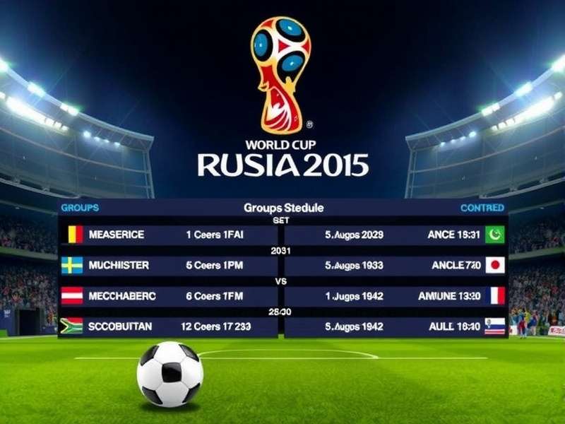 World Cup teams in group stage action