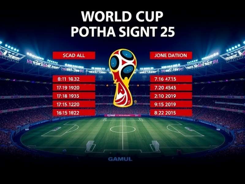 Cricket World Cup stadium with excited fans