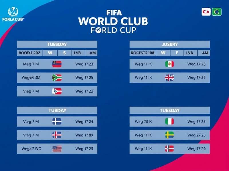 FIFA Club World Cup stadium with fans cheering