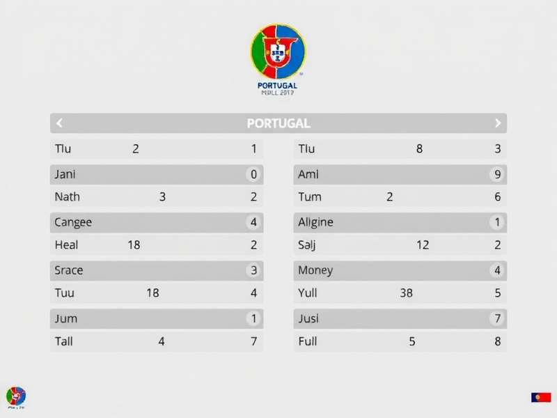 Portugal National Football Team celebrating a goal