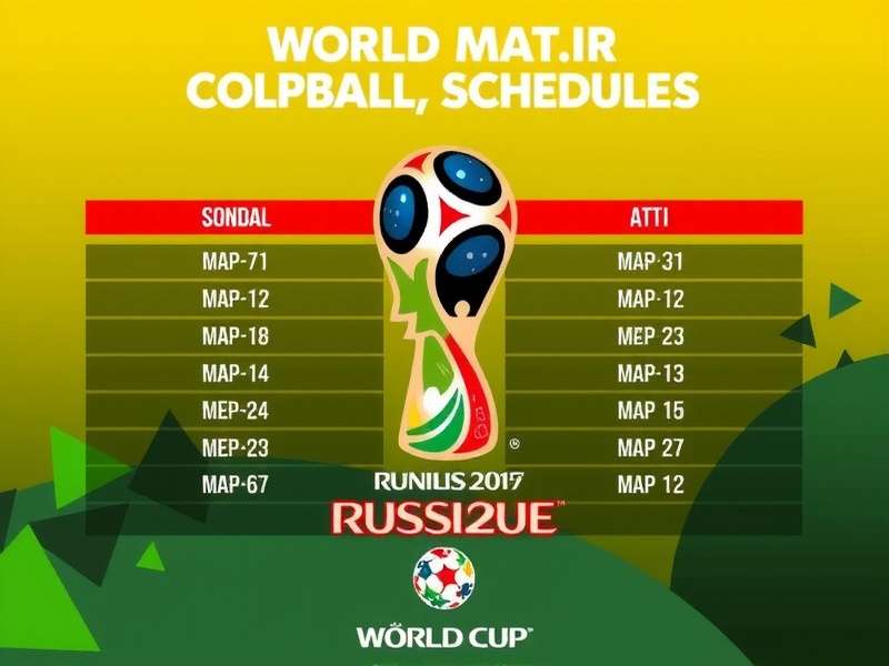 World Cup 2024-2026 Match Schedule Calendar with Flags
