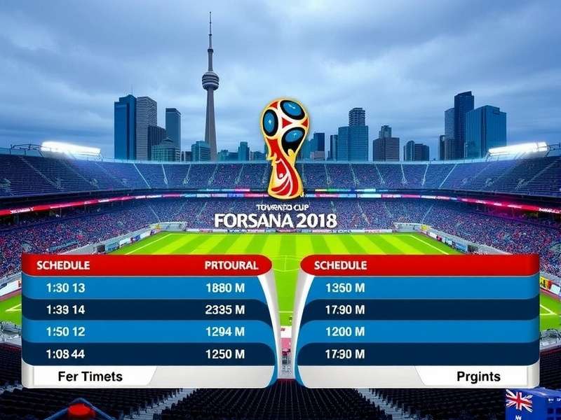 Toronto Rogers Centre Stadium aerial view for World Cup matches