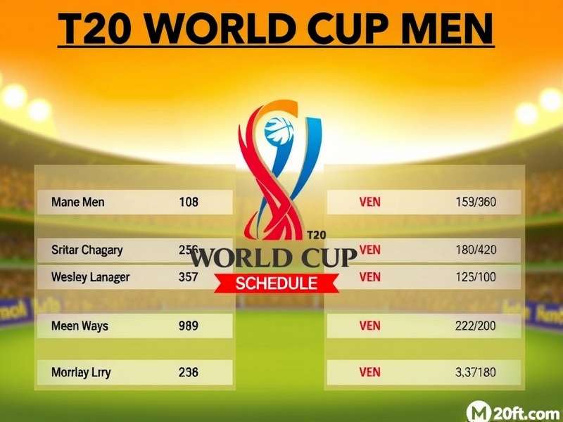 Cricket stadium with players during a T20 match