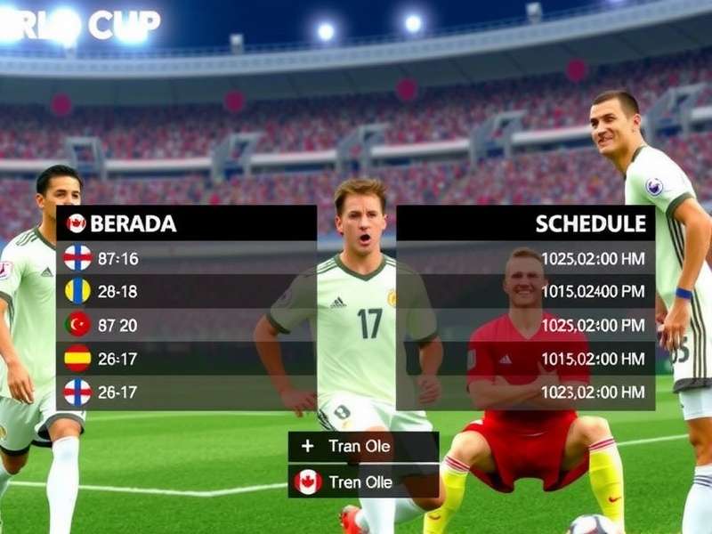 Canada national soccer team celebrating a goal in a packed stadium