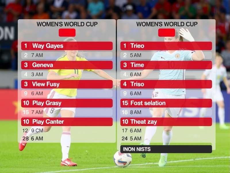 Women's World Cup 2024 Stadium Atmosphere