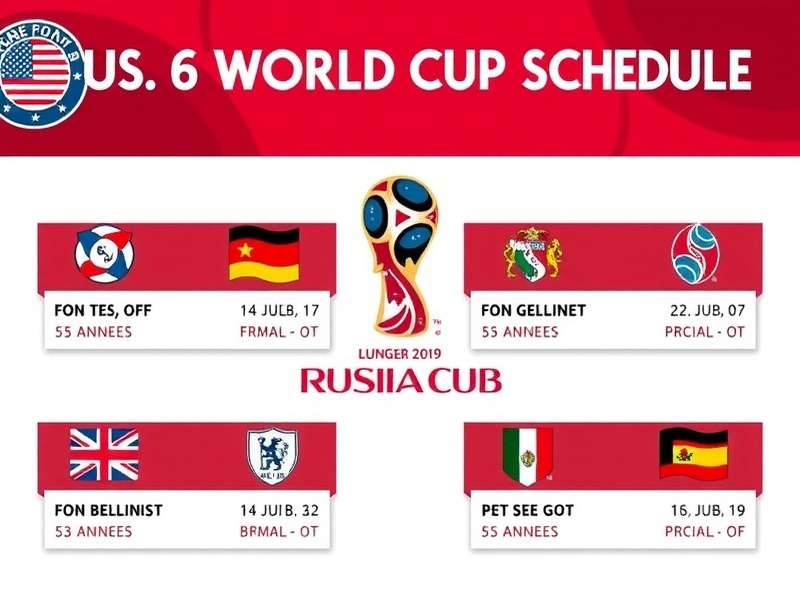 US World Cup Schedule 2024 - Cricket Stadium with Fixture Calendar
