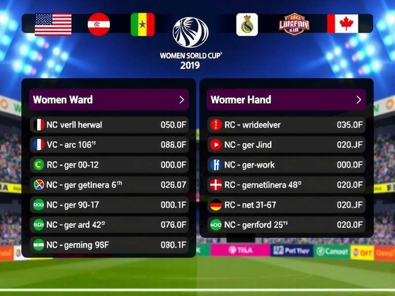 Women's Cricket World Cup – Schedule and action on the field