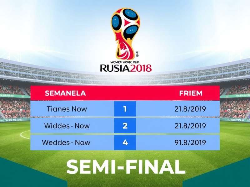Women World Cup Schedule Semi Final — Match preview and fixture details
